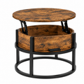 Table basse relevable ronde
