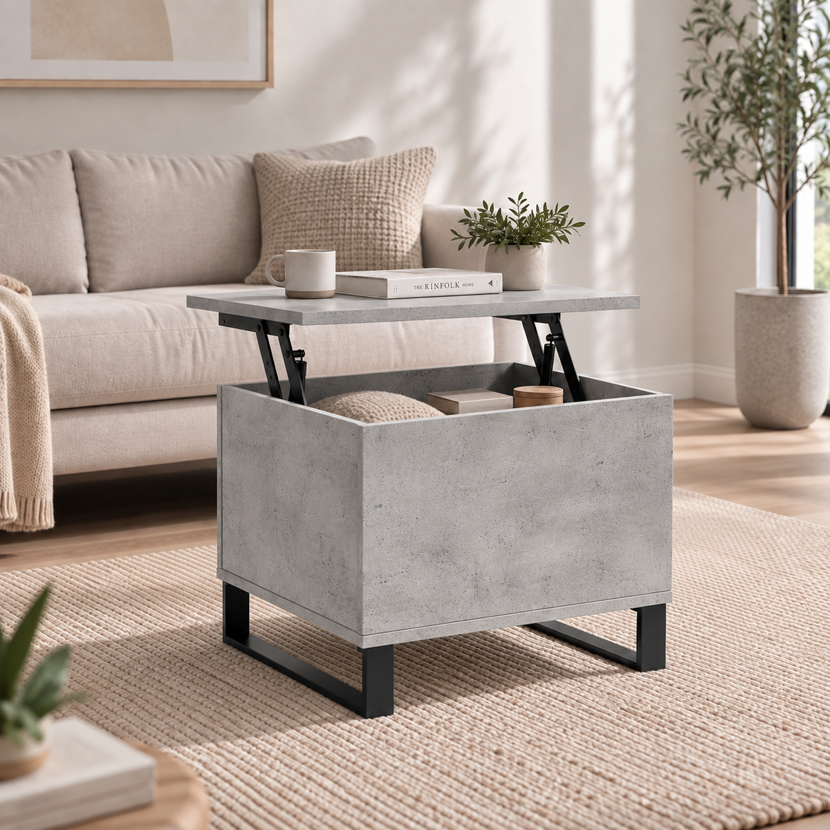 Table Basse Relevable Compacte