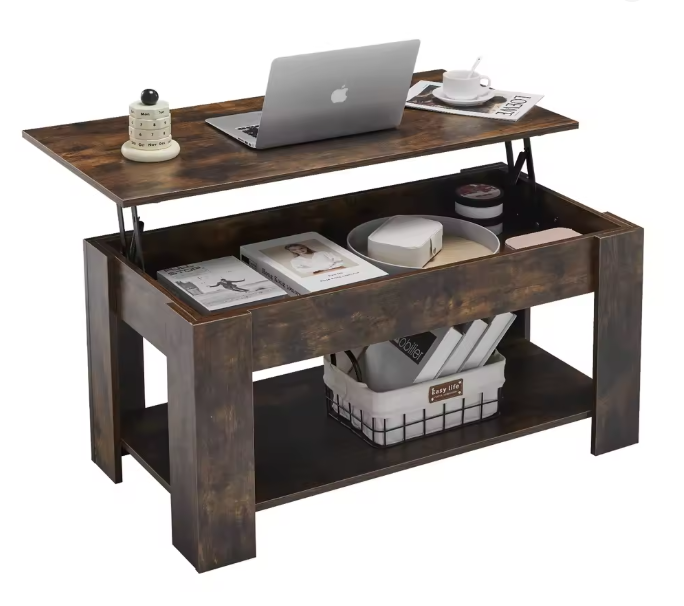 Table basse relevable Chalet Moderne