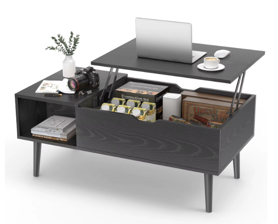 Table basse relevable contemporaine