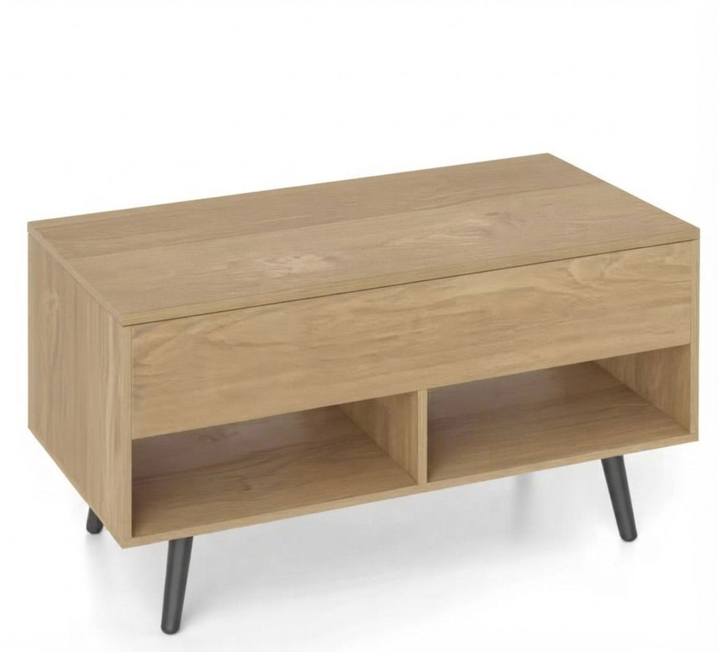 Table basse relevable scandinave