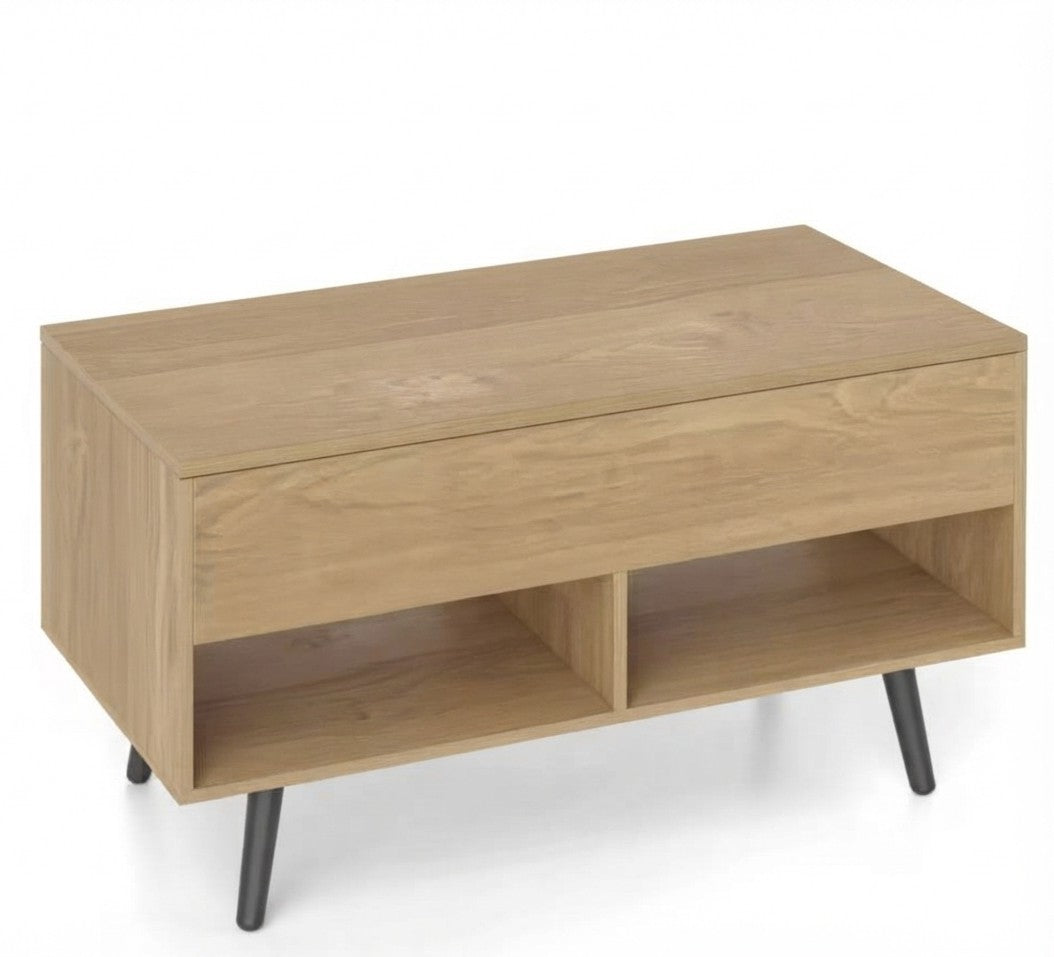 Table basse relevable scandinave
