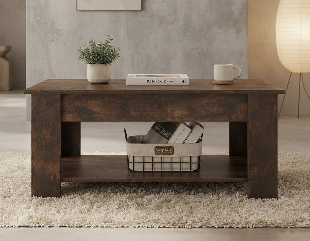 Table basse relevable Chalet Moderne