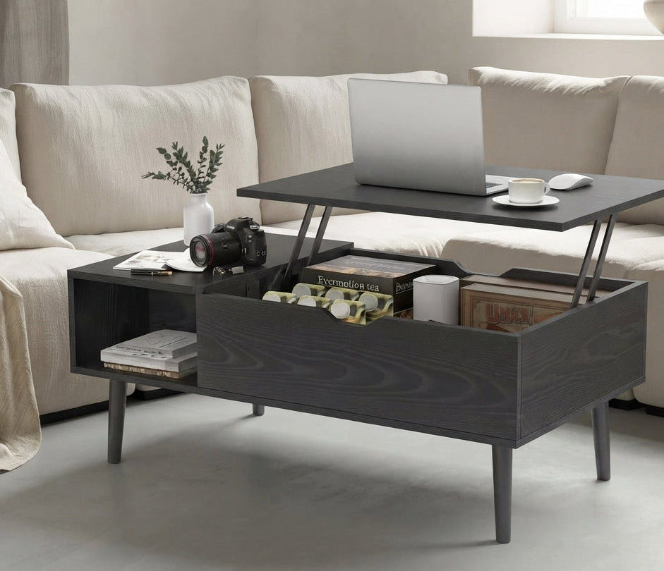 Table basse relevable contemporaine