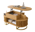 Table Basse Relevable Ovale