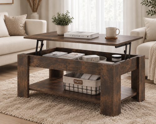 Table basse relevable Chalet Moderne