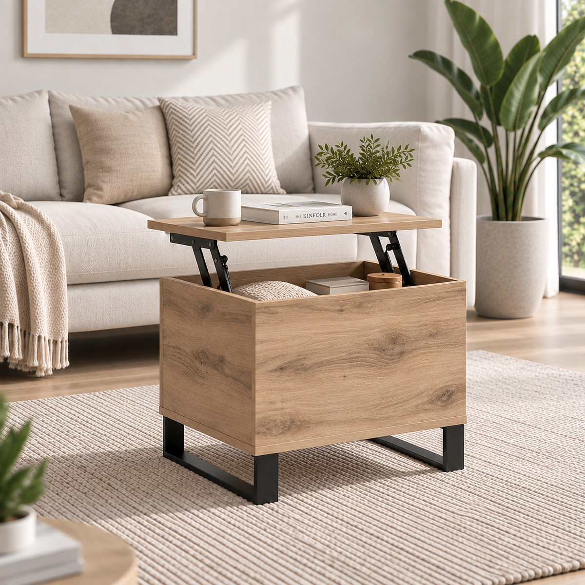 Table Basse Relevable Compacte